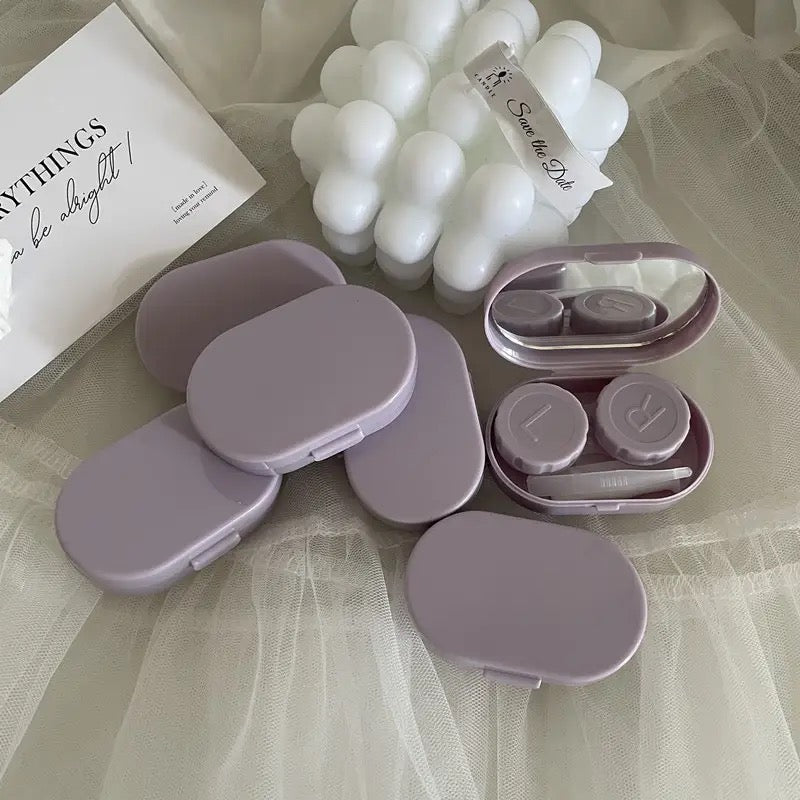 Contact Lens Case With Mirror