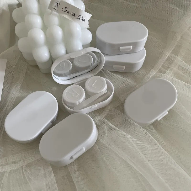 Contact Lens Case With Mirror