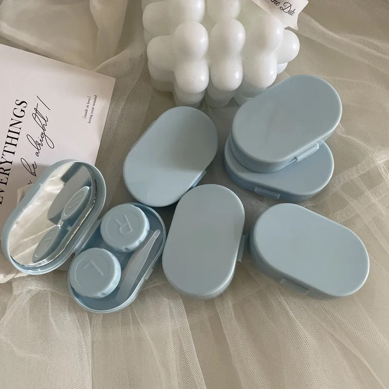 Contact Lens Case With Mirror